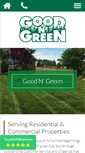 Mobile Screenshot of goodngreenlawns.com